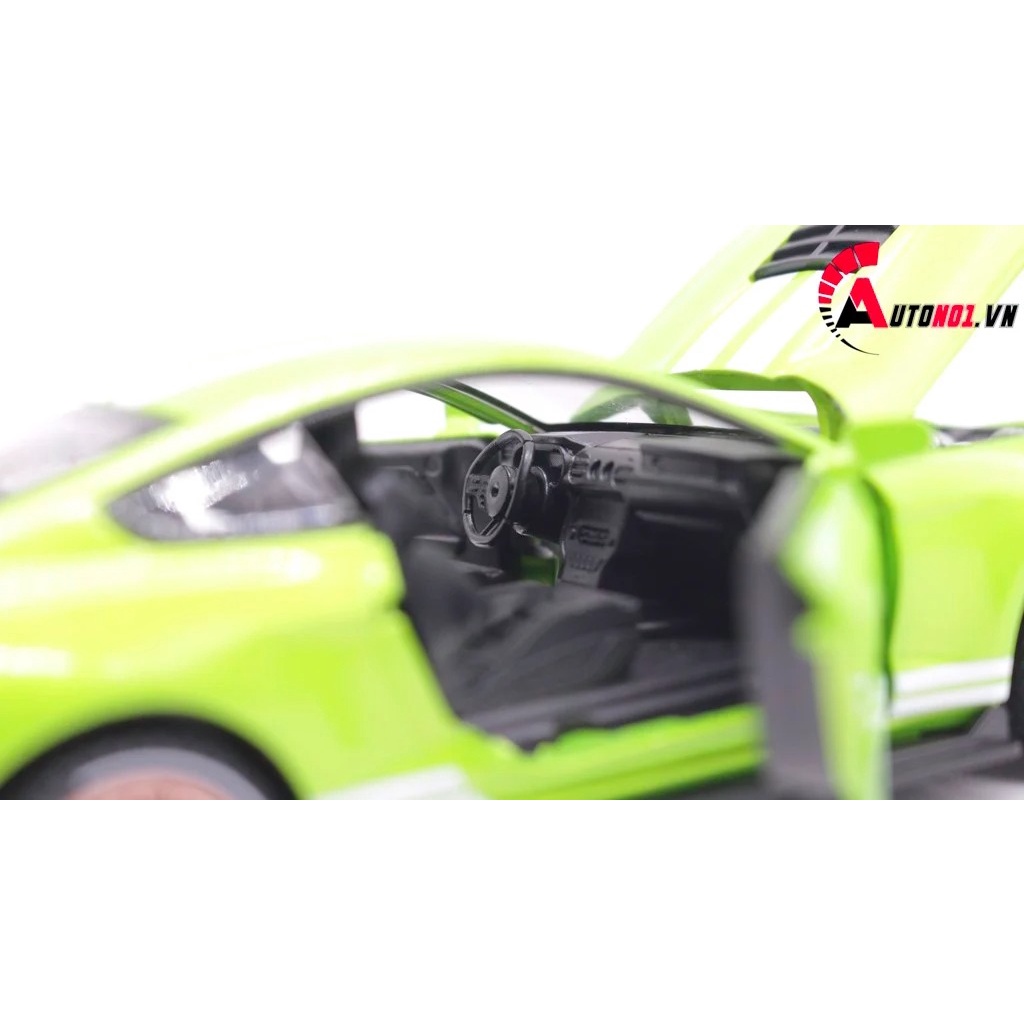 MÔ HÌNH XE FORD MUSTANG SHELBY GT500 GREEN 1:32 ALLOY 7685