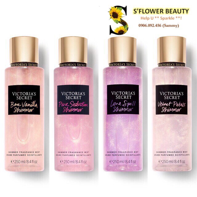 ✨BST ÁNH NHŨ | Xịt Thơm Nước Hoa Toàn Thân Victoria’s Secret Shimmer Fragrance Mist (250ml) | BigBuy360 - bigbuy360.vn