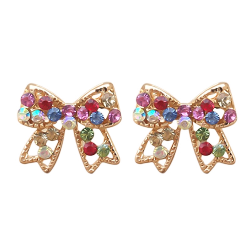 Cặp khuyên tai đính kim cương giả lấp lánh cho nữ