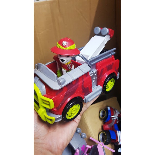 PAW PATROL JUNGLE RESCUE Những chú chó cứu hộ - Bộ chó rời lớn