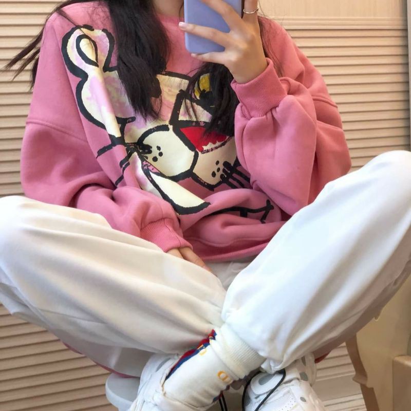 🙀 BỘ NỈ BÔNG BÁO HỒNG SIÊU XINH