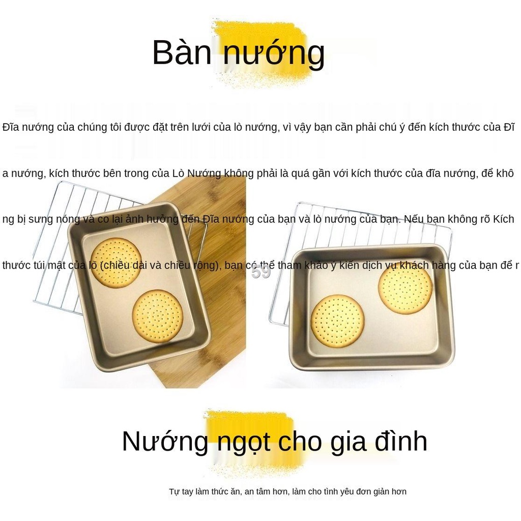 TDụng cụ làm bánh vuông cho lò nướng gia đình, khuôn bánh bông lan tuyết, nướng chống dính, bánh cổ, bánh quy, dụng cụ n