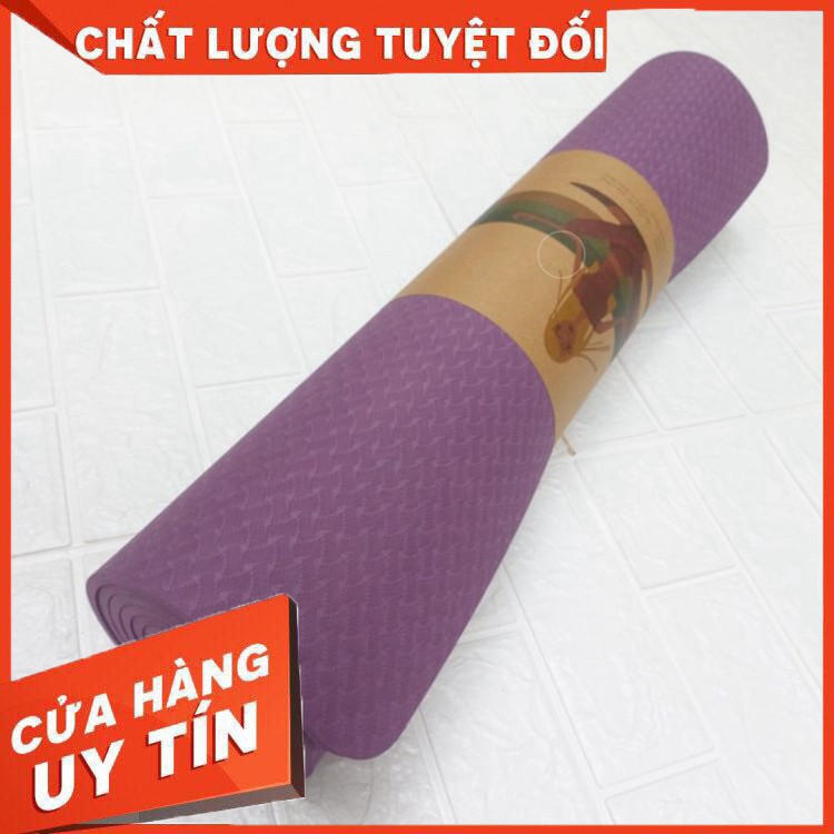 Thảm tập yoga định tuyến 6mm cao cấp