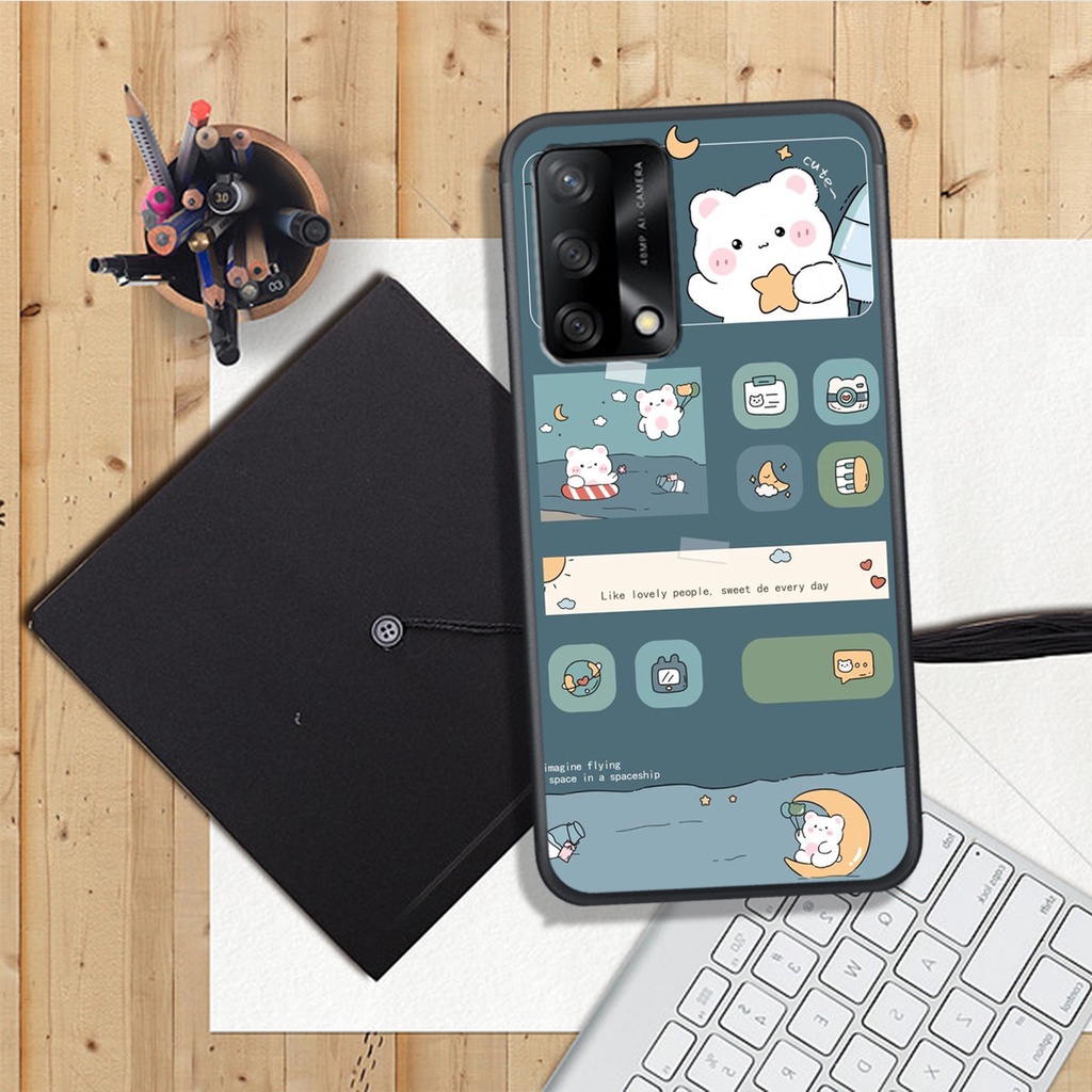 [ HOT BỎNG TAY] ỐP LƯNG OPPO A54/A55 5G/A55 4G/A74  , IN HINH CHIBI PHI HÀNH GIA ĐÁNG YÊU, SIÊU CUTE.