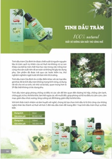 Tinh dầu tràm cầu bình an 100ml - ảnh sản phẩm 6