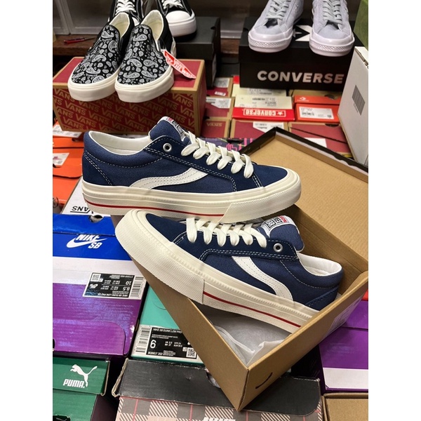 GIÀY VANS VISION SEPATU VENTELA NAVY LAI AU