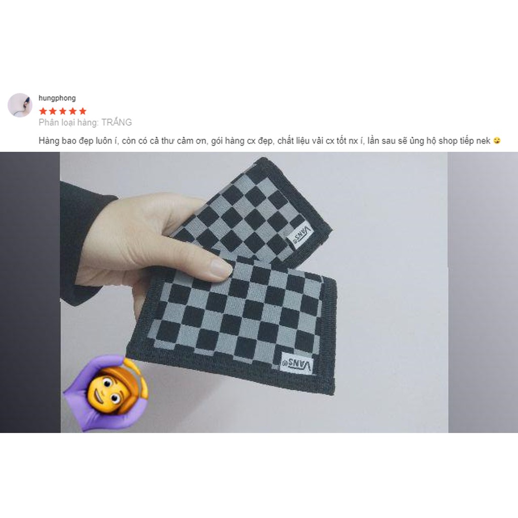 [Video + Ảnh Thật] Ví Caro Nam Nữ Cầm Tay Tiện Dụng Uni Official Store | BigBuy360 - bigbuy360.vn