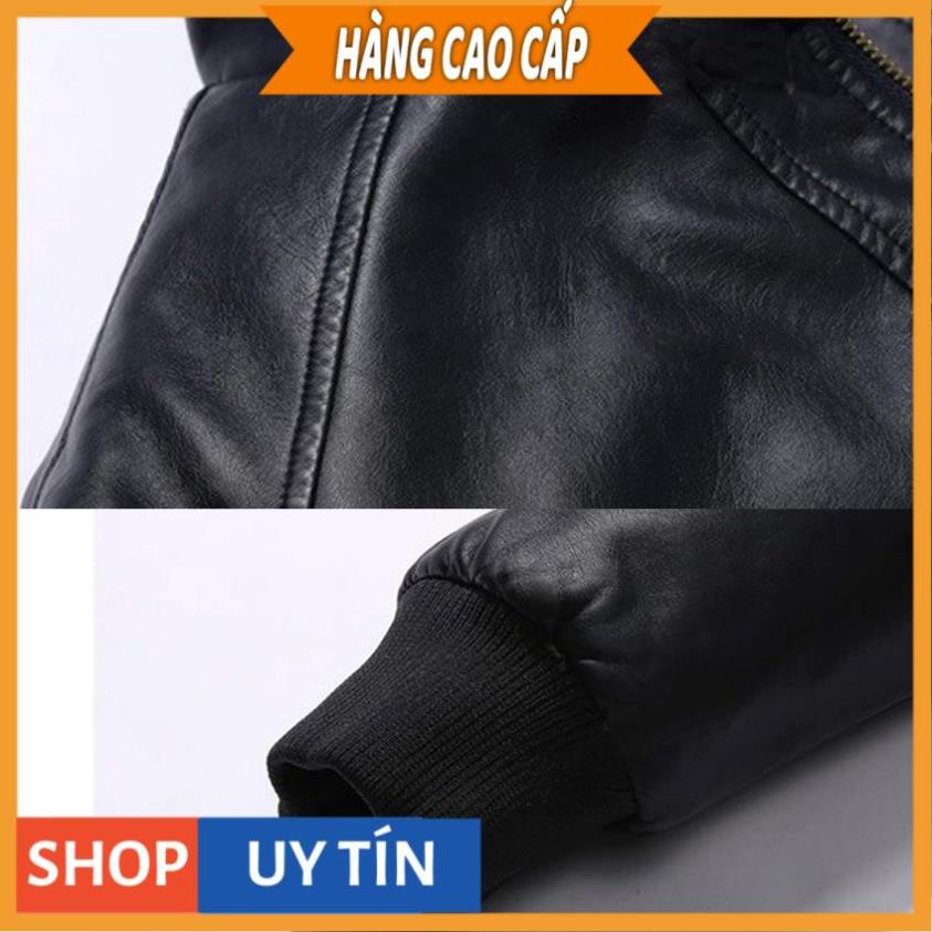 Áo khoác da lót lông cao cấp siêu bền (HÀNG CAO CẤP) | BigBuy360 - bigbuy360.vn
