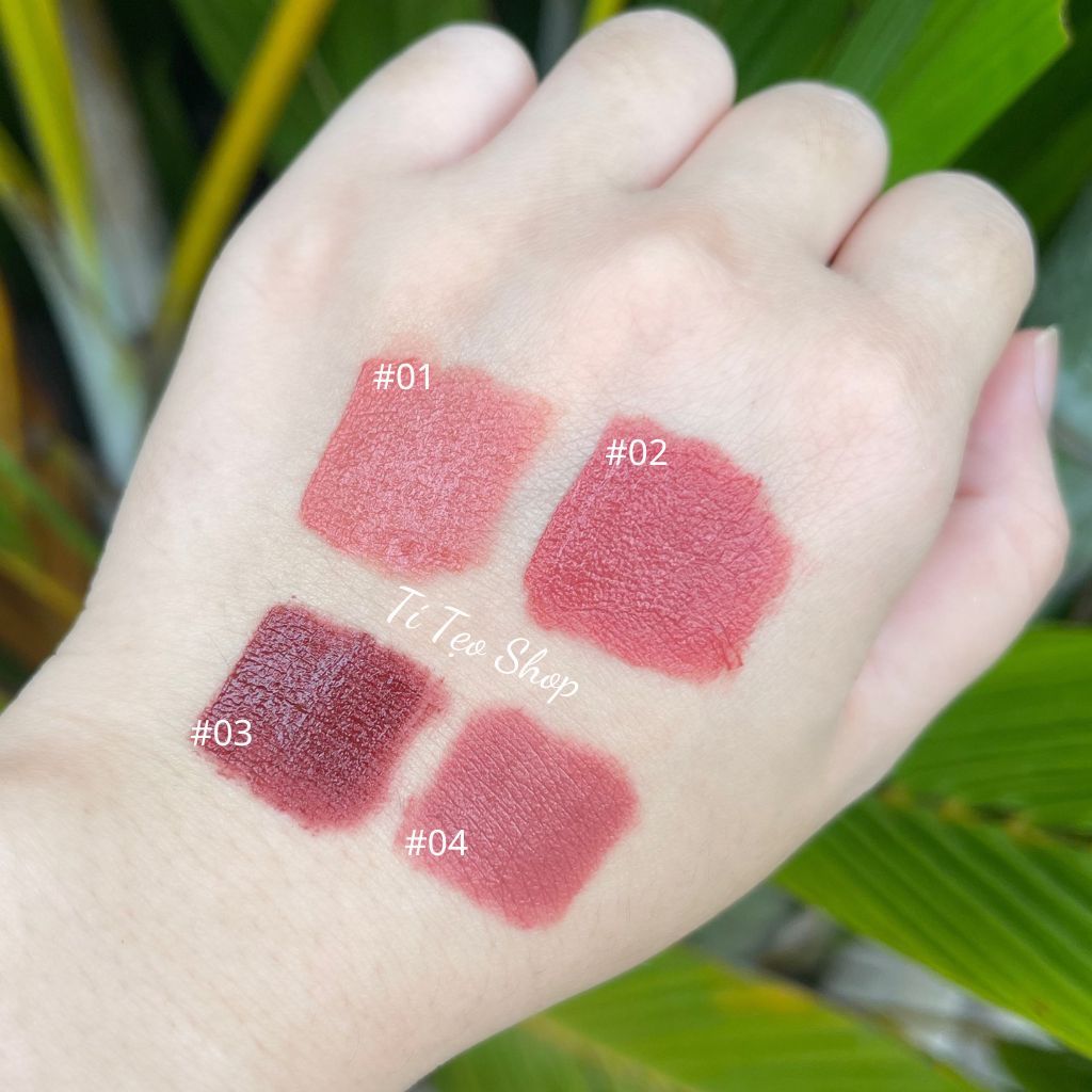 Son Kem Nhung Gấu COUDUI Lipstick Matte Lip Glaze Nội Địa Trung