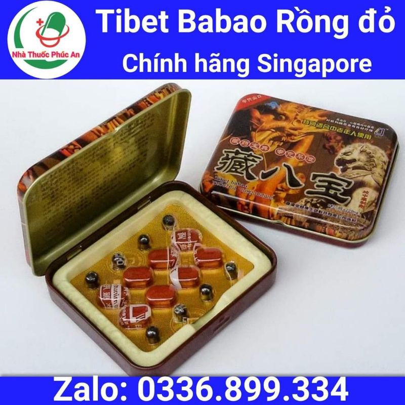 Tibet babao rồng đỏ singapore