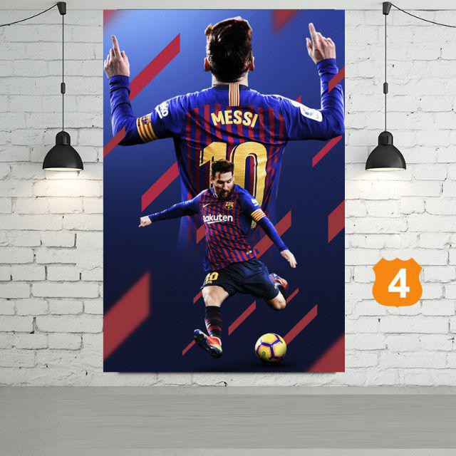 Decal dán tường Messi phiên bản mới (ảnh HD)
