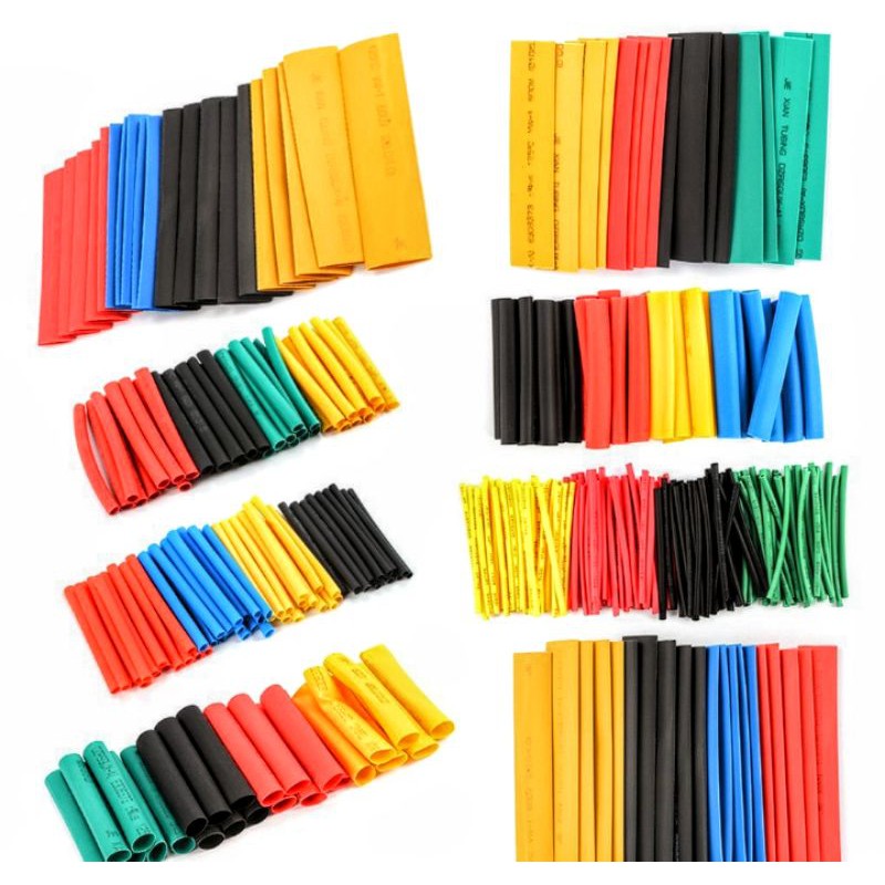 BỘ 328 ỐNG GEN CO NHIỆT CÁCH ĐIỆN ĐỦ LOẠI LOẠI TỐT CHẤT LƯỢNG