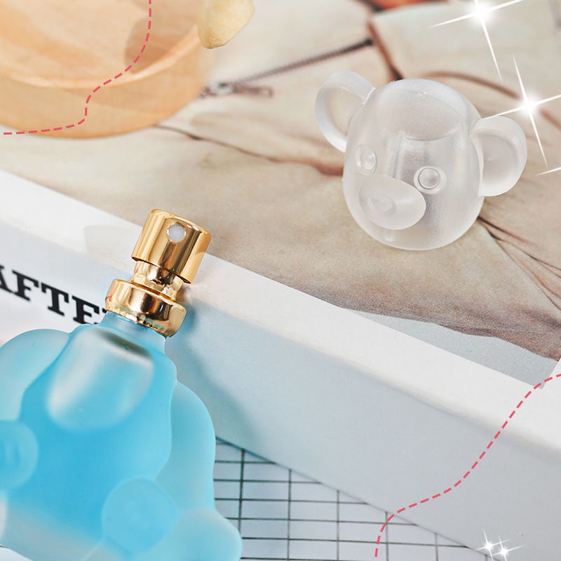 Nước Hoa Mùi Hương Lâu Phai Thiết Kế Vỏ Son Hình Gấu Dễ Thương 30ml