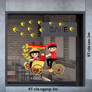 Decal trang trí tết 2021 số 159