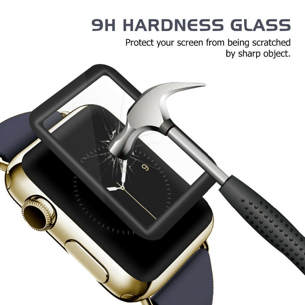 Kính Cường Lực 3d Bảo Vệ Màn Hình Đồng Hồ Thông Minh Iwatch Series 4 / 3 / 2 / 1 40mm / 44mm