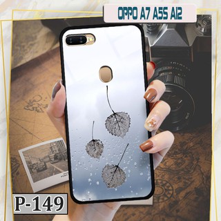 Ốp  Oppo A12 - lưng kính in hình 3D