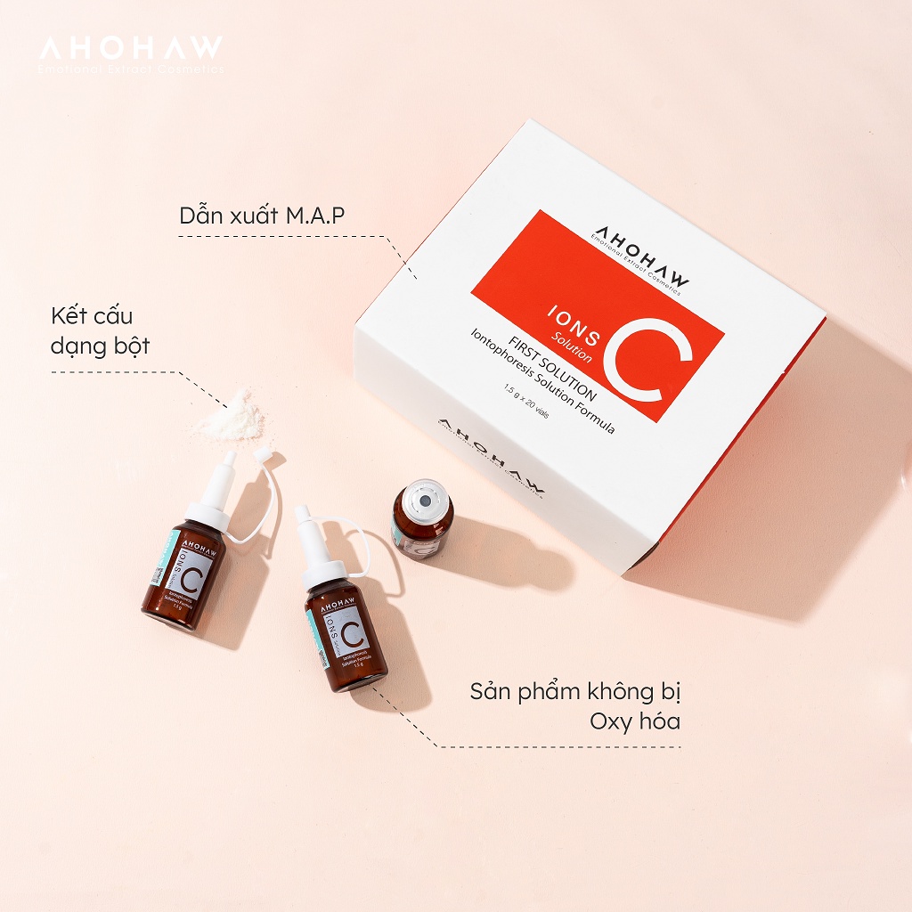 Bột vitamin C nguyên chất M.A.P Ahohwa Ion C Solution