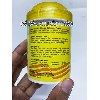 THỨC ĂN CHO CÁ DĨA DISCUS PRO CHOICE DẠNG LÁ 30G