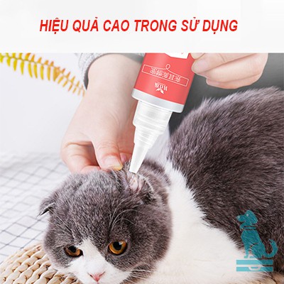 Combo vệ sinh tai Daoliqi cho thú cưng- ngăn ngừa viêm nhiễm cho chó mèo