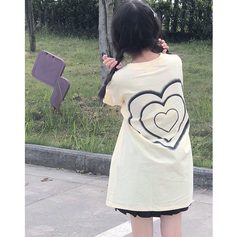 Áo Thun 100% cotton Ngắn Tay In Chữ Thời Trang Cho Nữ