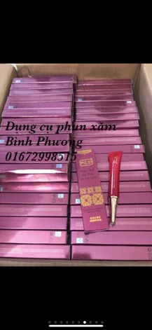 Dưỡng môi sau phun PCD kích màu