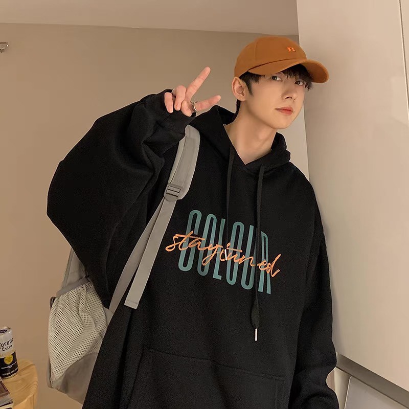 Áo KHOÁC Hoodie COLOUR Ulzzang Unisex HM1986 HD109
