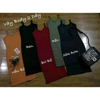 Combo đầm 2 dây