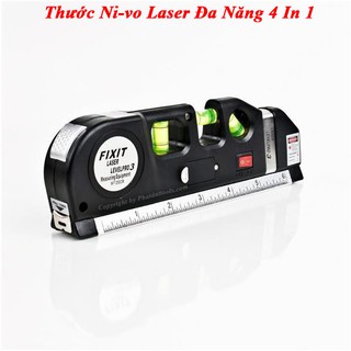 Thước Ni-vô Laser đa năng 4in1