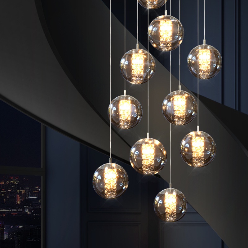 Đèn thả thông tầng cầu thang DC172