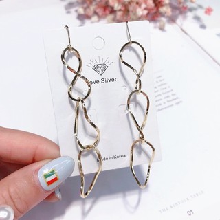 khuyên tai xoắn 3 số 8