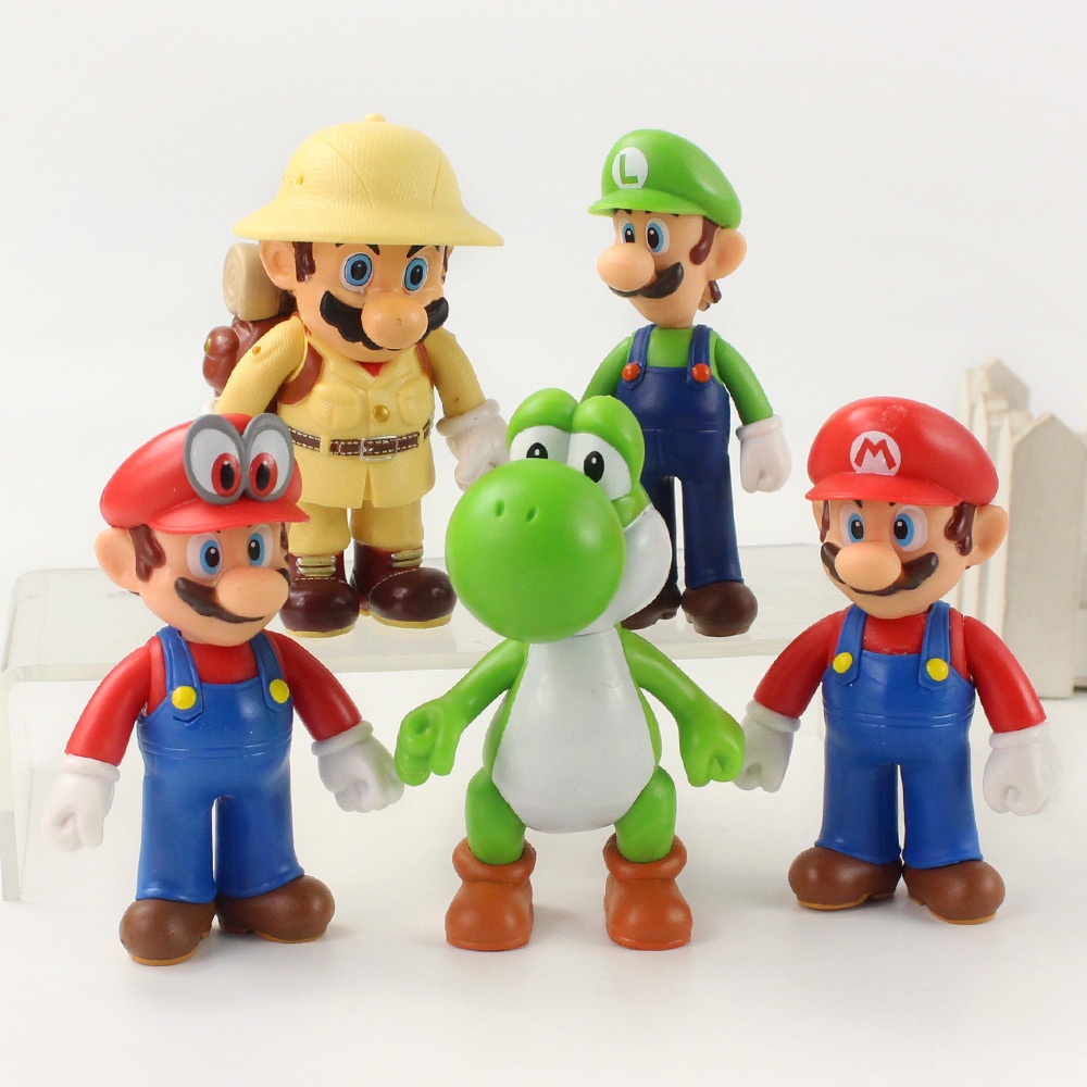 Mô hình các nhân vật  Mario 9 cm