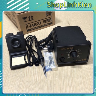 Bộ Trạm hàn hakko 936 kèm 5 đầu mũi hàn bảo hành 6 tháng/ Tay Hàn Hakko936 Hàng Japan
