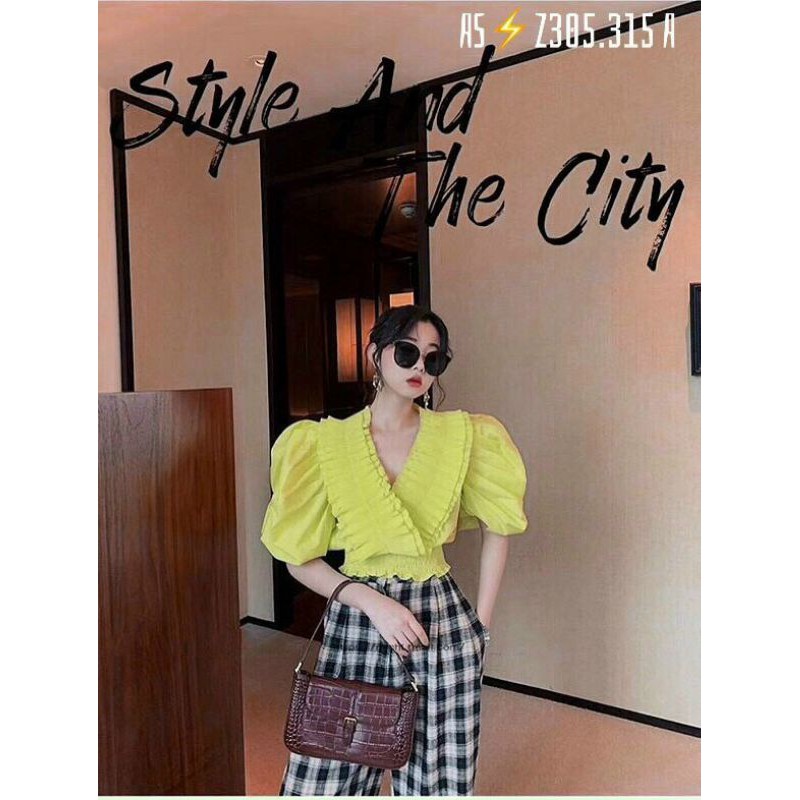 Áo kiểu tay phồng