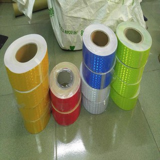 Decal phản quang cuộn 42m, rộng 5cm (Bán cuộn)