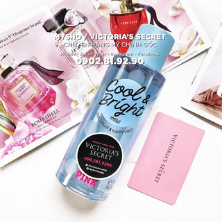 [250ml-Bill Mỹ] Xịt thơm toàn thân Cool Bright Mist, Hàng VS USA