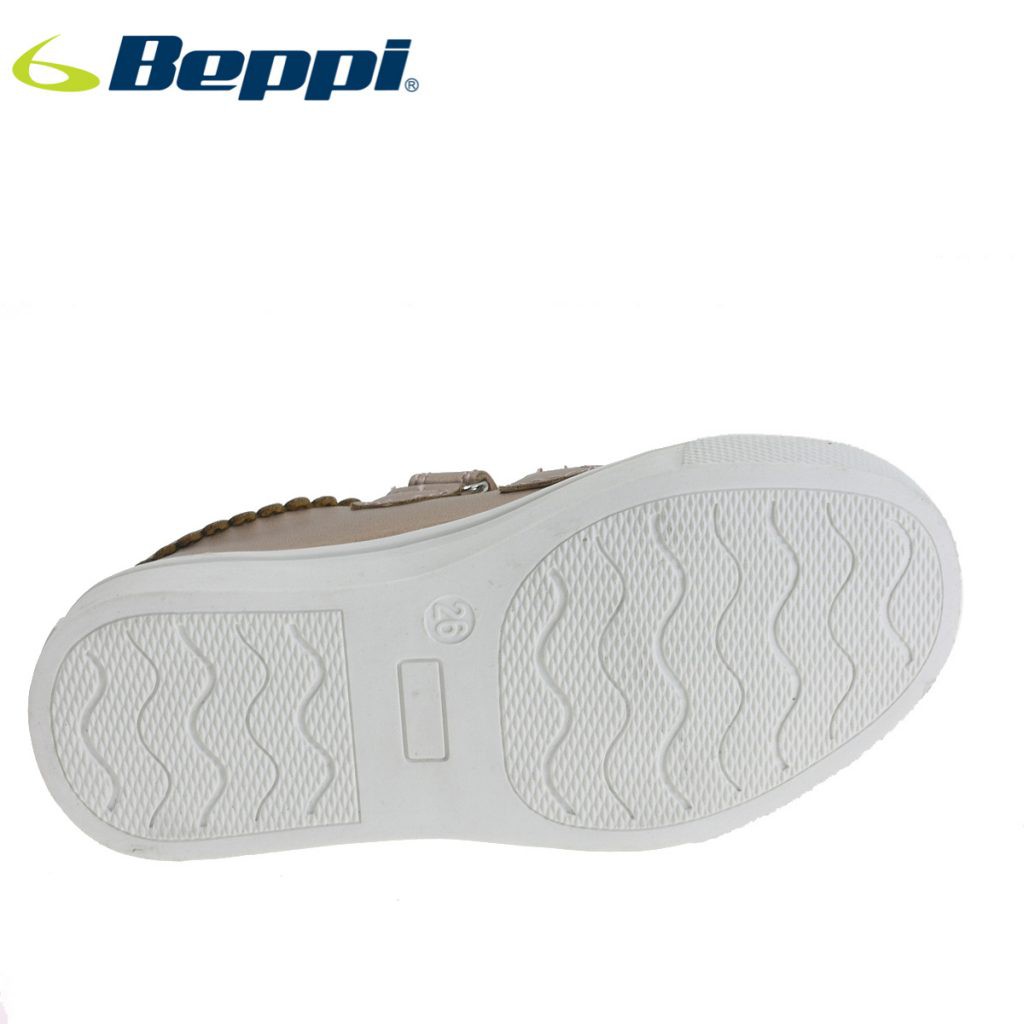 Giày Sneaker Quai Dán cho Bé Gái BEPPI SNC2172481 – Bronze