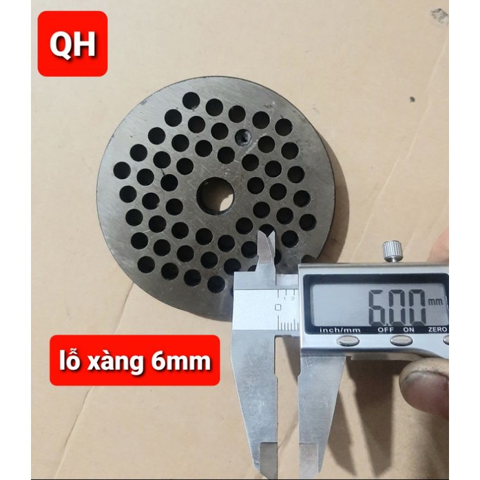 Dao xàng máy xay  thịt 22  - bộ dao xay đầu đùn 22 bằng thép loại 1