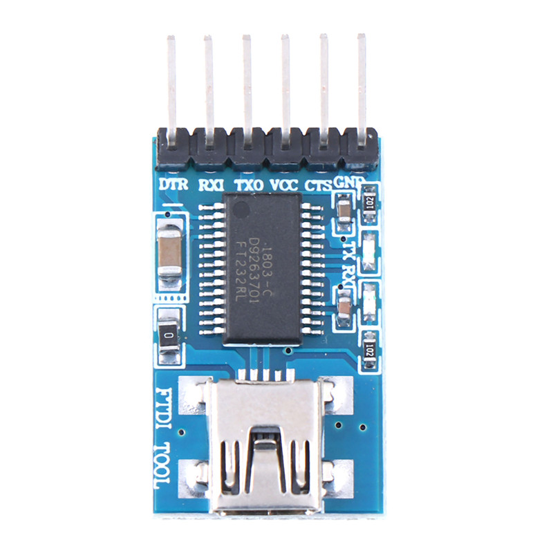 [LuckyToday] FT232rl ftdi 3.3v 5.5v usb to ttl serial adapter module for arduino mini port