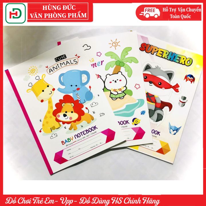 Vở ô ly Baby 48 trang  Hải Tiến 1367