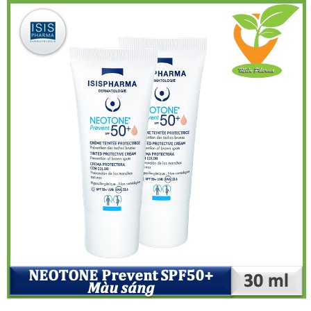 Kem lót trang điểm chống nắng Isis Pharma Neotone Prevent SPF50 30ml