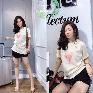 Áo thun form rộng giấu quần F21 nhập hồng kông cao cấp giá sỉ,ảnh thật-annalee18