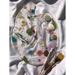 Palette bảng pha màu resin