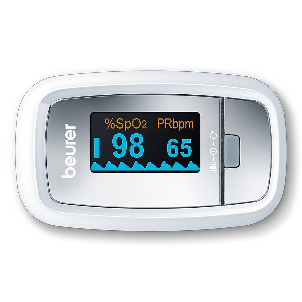 Máy đo nồng độ oxy và nhịp tim Beurer PO30 – Hàng Chính Hãng