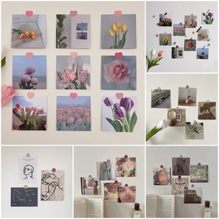 Thẻ giấy treo tường trang trí phông nền chụp ảnh tùy chọn họa tiết