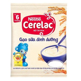 Combo 2 gói bột ăn dặm nestle cerelac gạo sữa dinh dưỡng 20g/ gói linshop