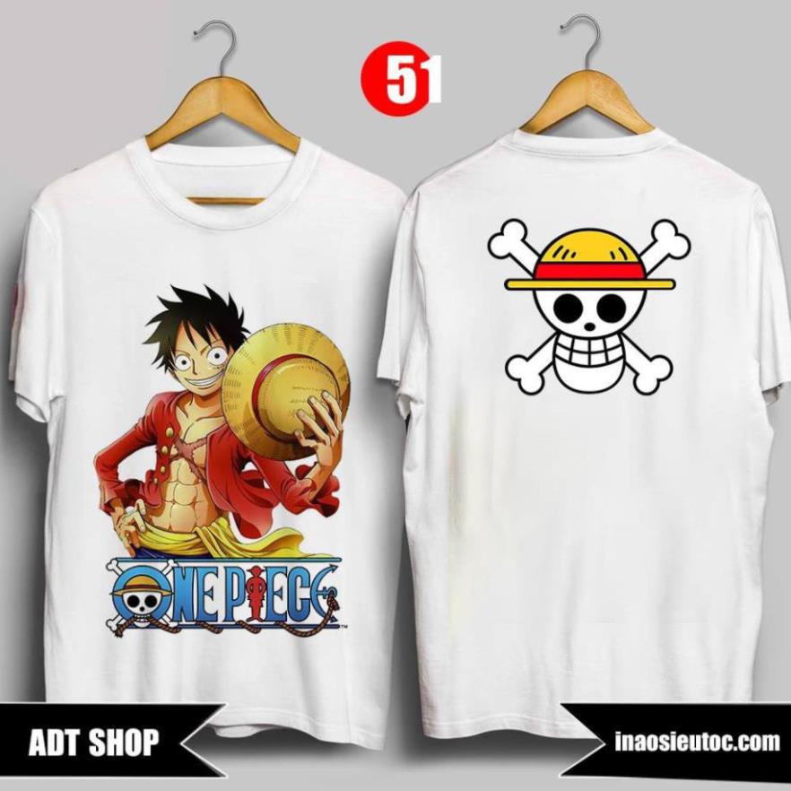 DEL HOT -  🔥HOT🔥BST áo phông One Piece in hình đẹp ⚡ Mẫu Áo in hình Luffy Gear 4 giá cực rẻ  / có size trẻ con
