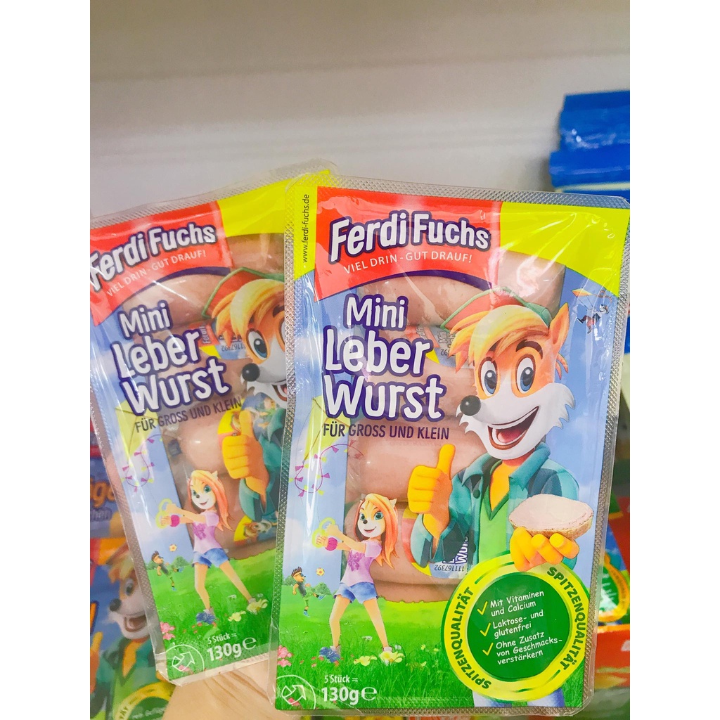 Xúc xích tươi FERDI FUCHS của Đức  &