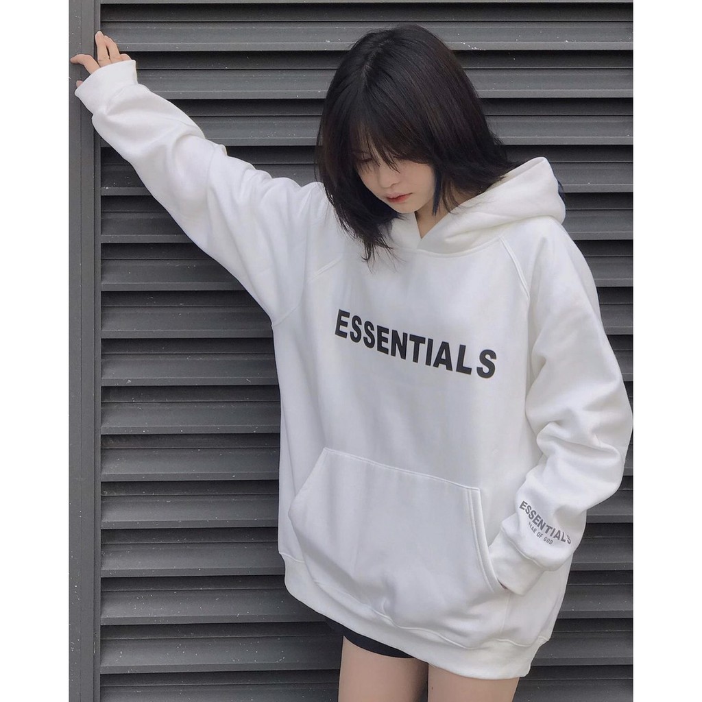 Áo Hoodie ESS.ENTIALS Ulzzang Unisex 1hitshop (có T.AG nón) | BigBuy360 - bigbuy360.vn