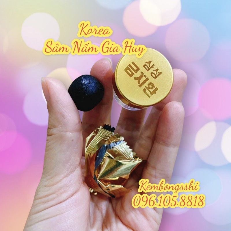 An Cung Ngưu Hoàng SAMSUNG GUM JEE HWAN Hàn Quốc, Hộp 10 Viên