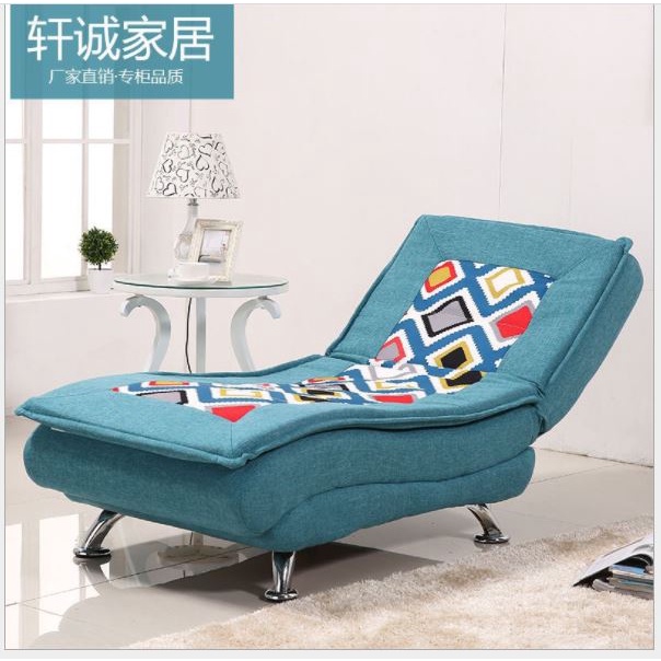 Ghế Sofa thư giãn kiêm giường Sofa da nằm đọc sách, ngủ trưa - KT: 178 x 70 x 45cm
